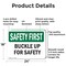 Signmission Safety Culture Sign, 24 in Width, Aluminum, Rectangle OS-2PACK-SF-A-1824-L-10747 - alternate 2